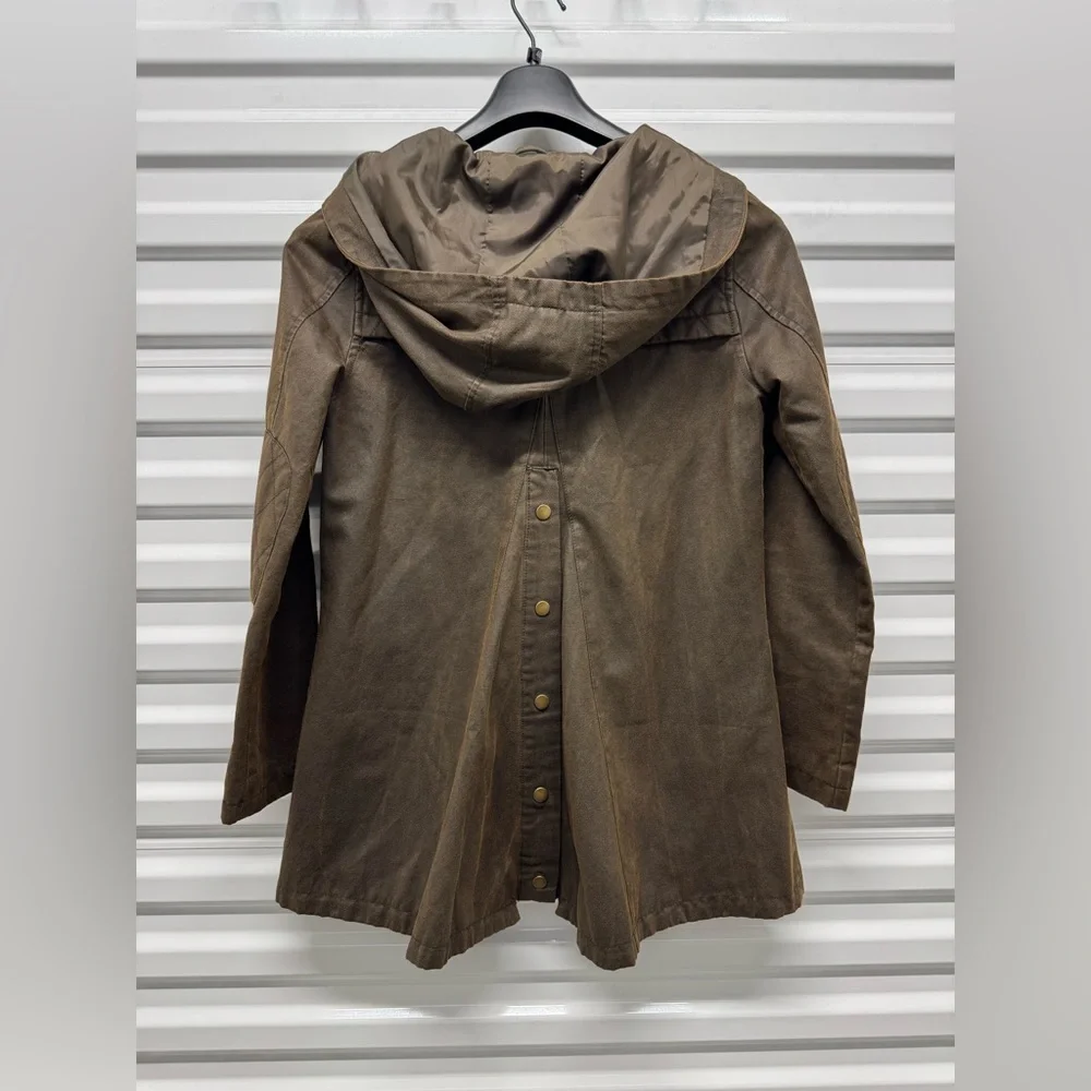 ASOS Brown Hooded Utility Jacket - Picture 7 of 10